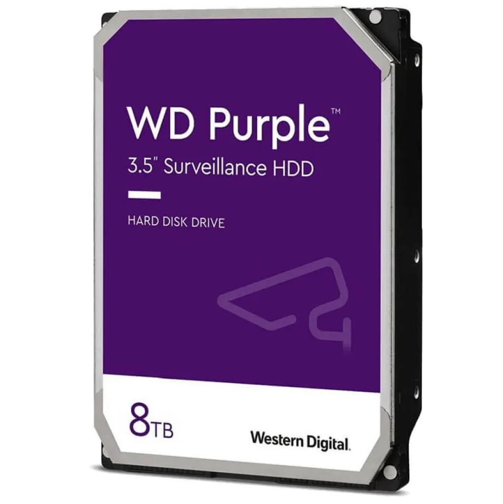 Жорсткий диск 3.5" 8TB 256MB Western Digital Purple (WD85PURZ)- Фото 1